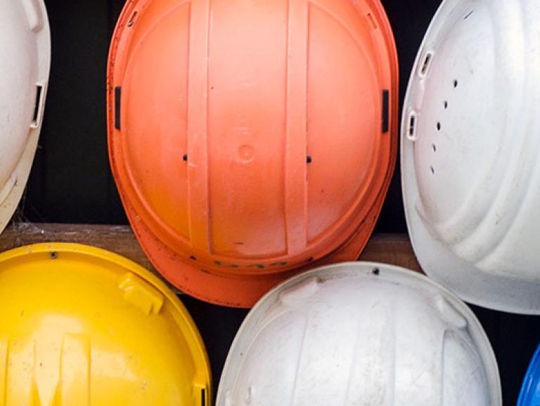 Casques de chantier